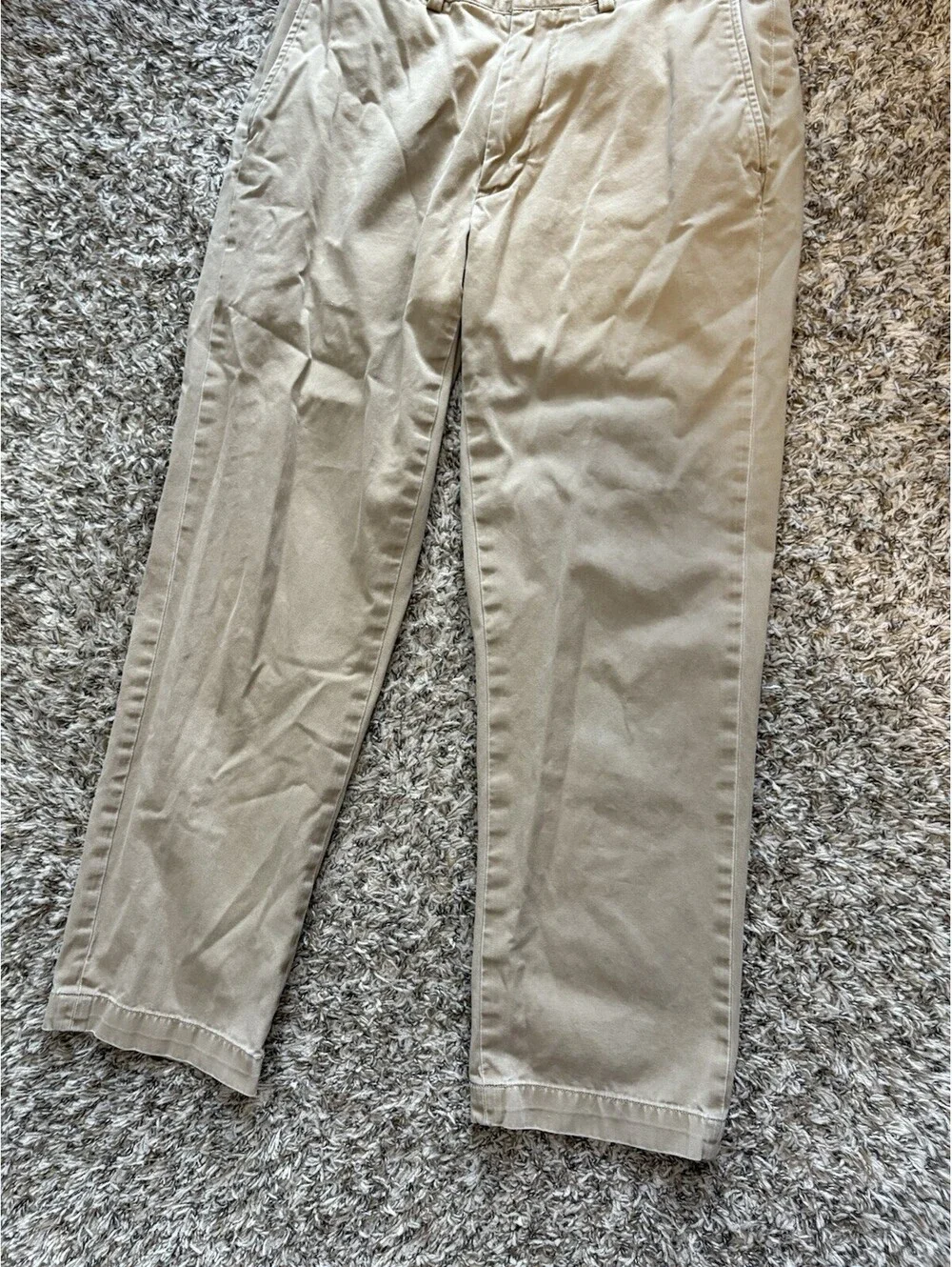 Polo Ralph Lauren Chino Pants Men's Size 32x30 Beige Classic Twill Straight Pony
